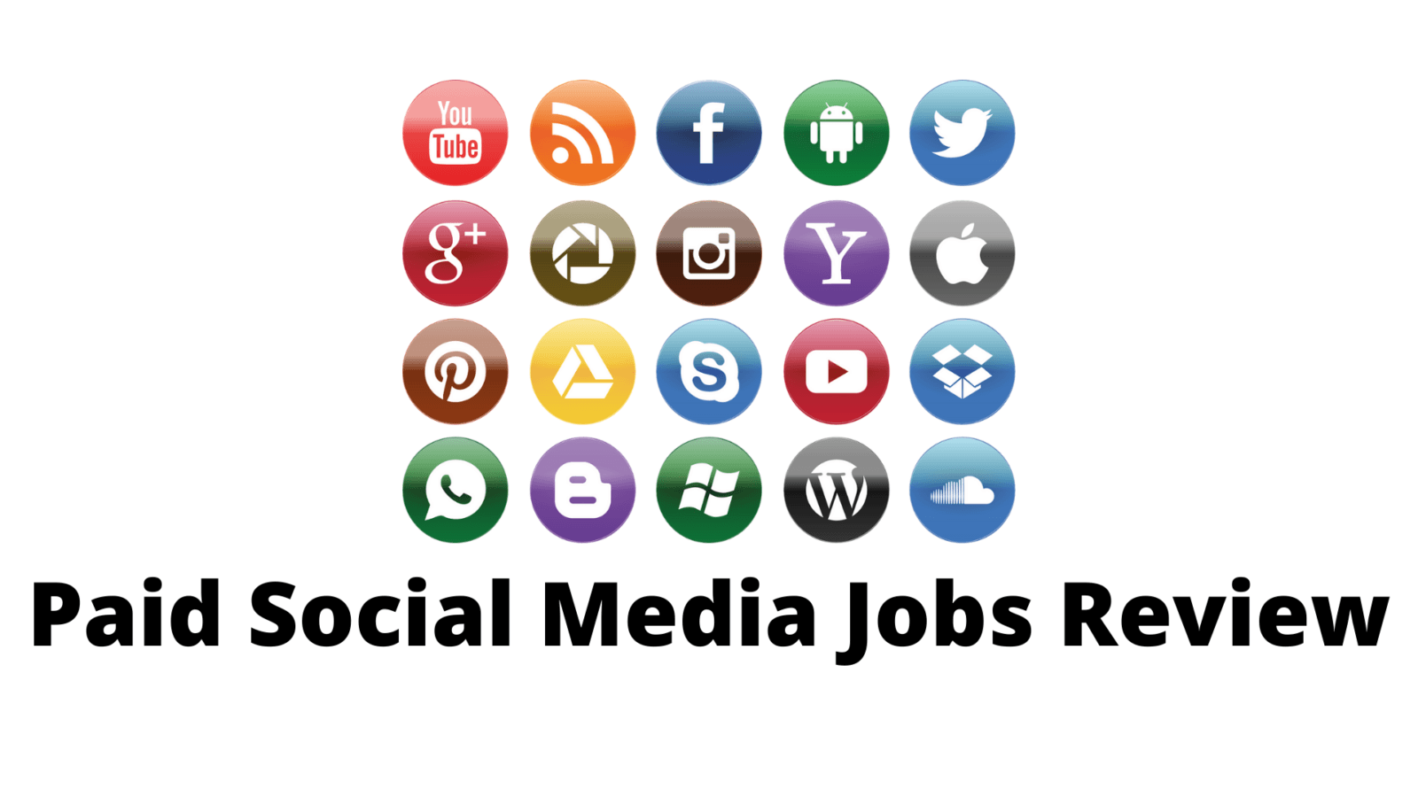 paid social media jobs review